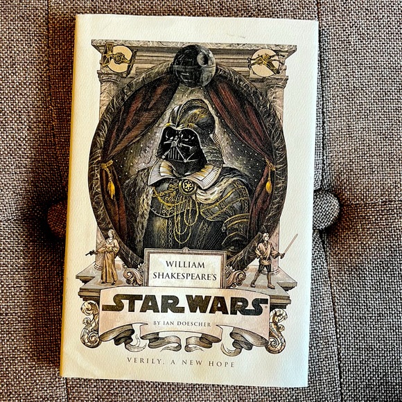 Free with purchase William Shakespeare’s STAR WARS By: Ian Doescher ~ BOOK - Picture 1 of 6